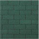 Rexe Green Single Layered Shingles